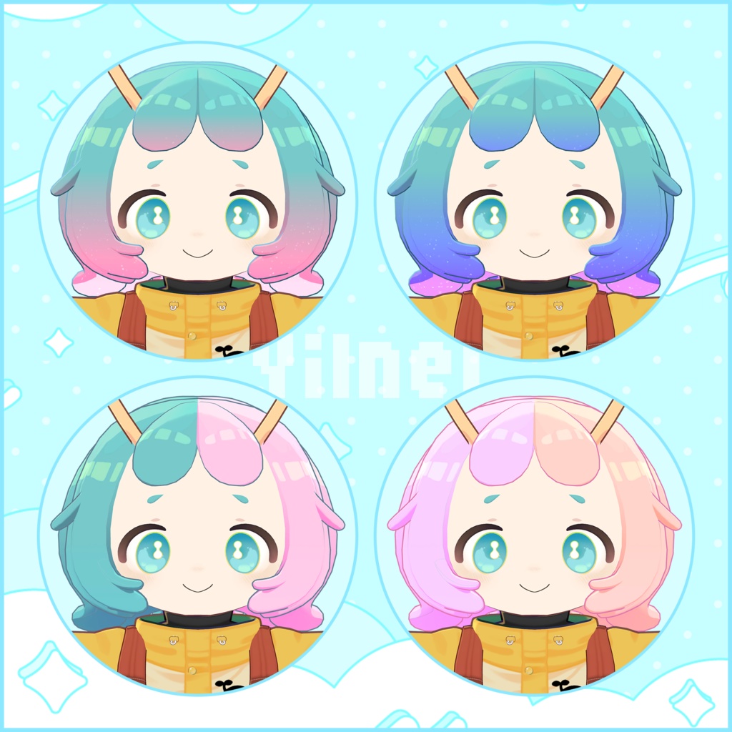【イルネル専用】Hairグラデーション&インナーカラー・ツートンヘア【セットアップ動画付き】