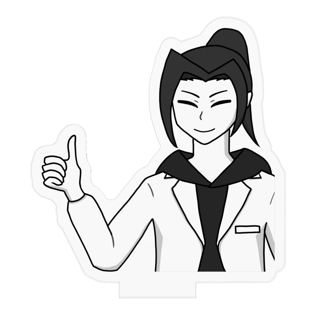 グーサインで見送ってくれるシータさん