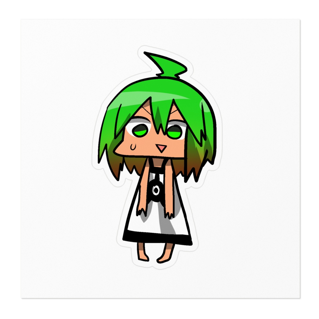 リーチャ隊長ステッカー(困惑)