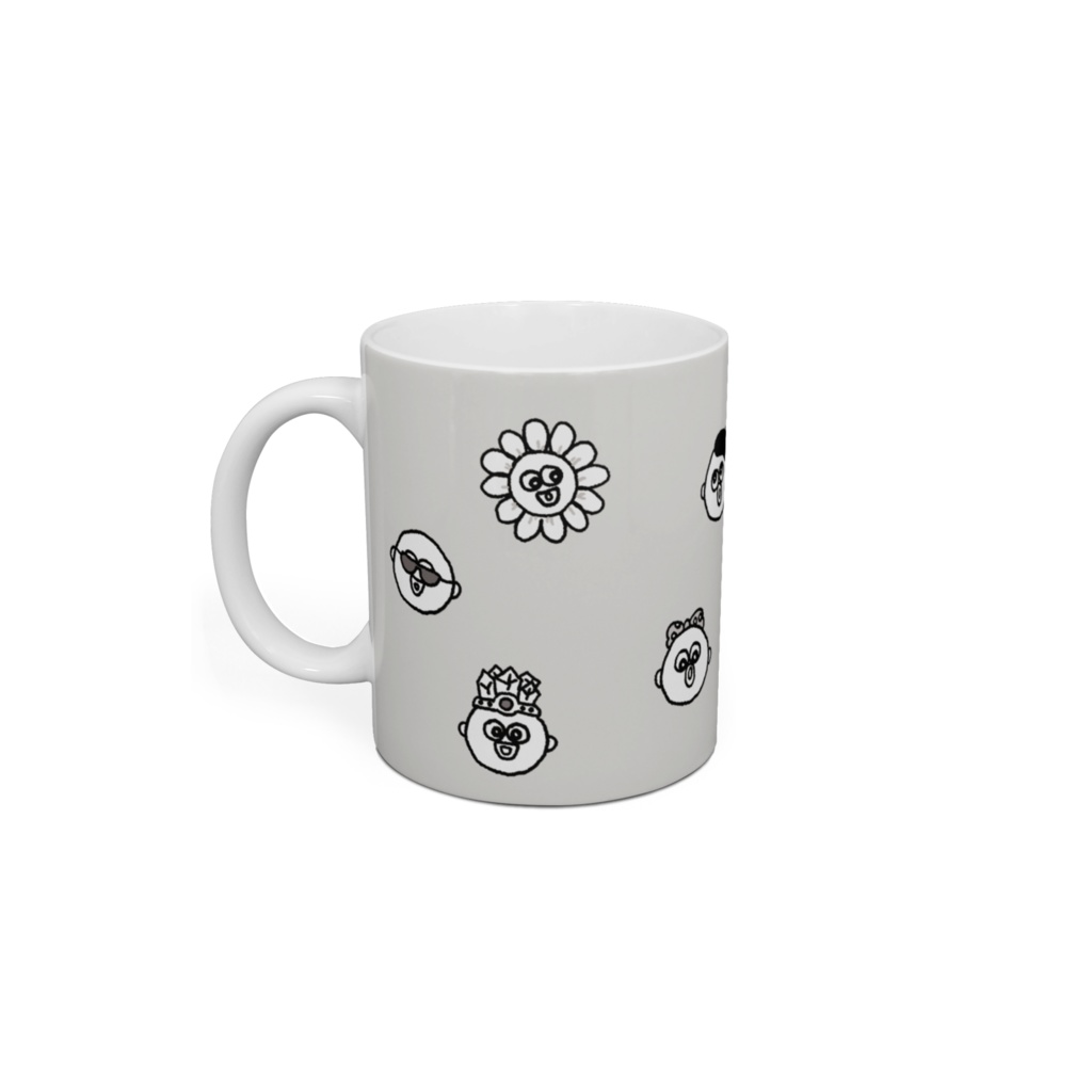 ぽごちゃん集合まぐかっぷグレー