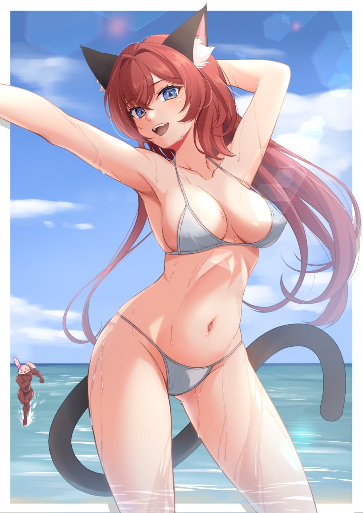 出雲ユイ 白ビキニ B2タペストリー