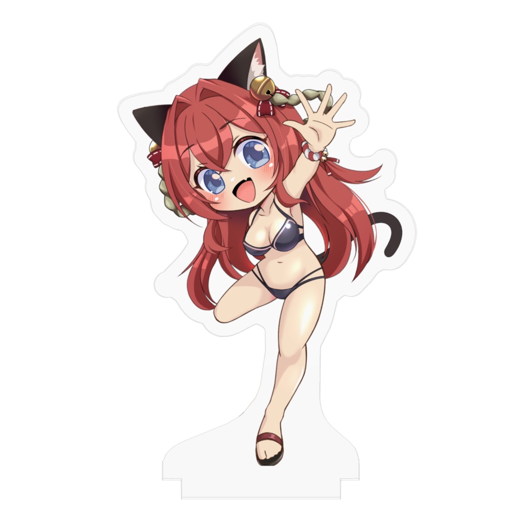 出雲ユイ 黒ビキニ デフォルメ常夏フィギュア