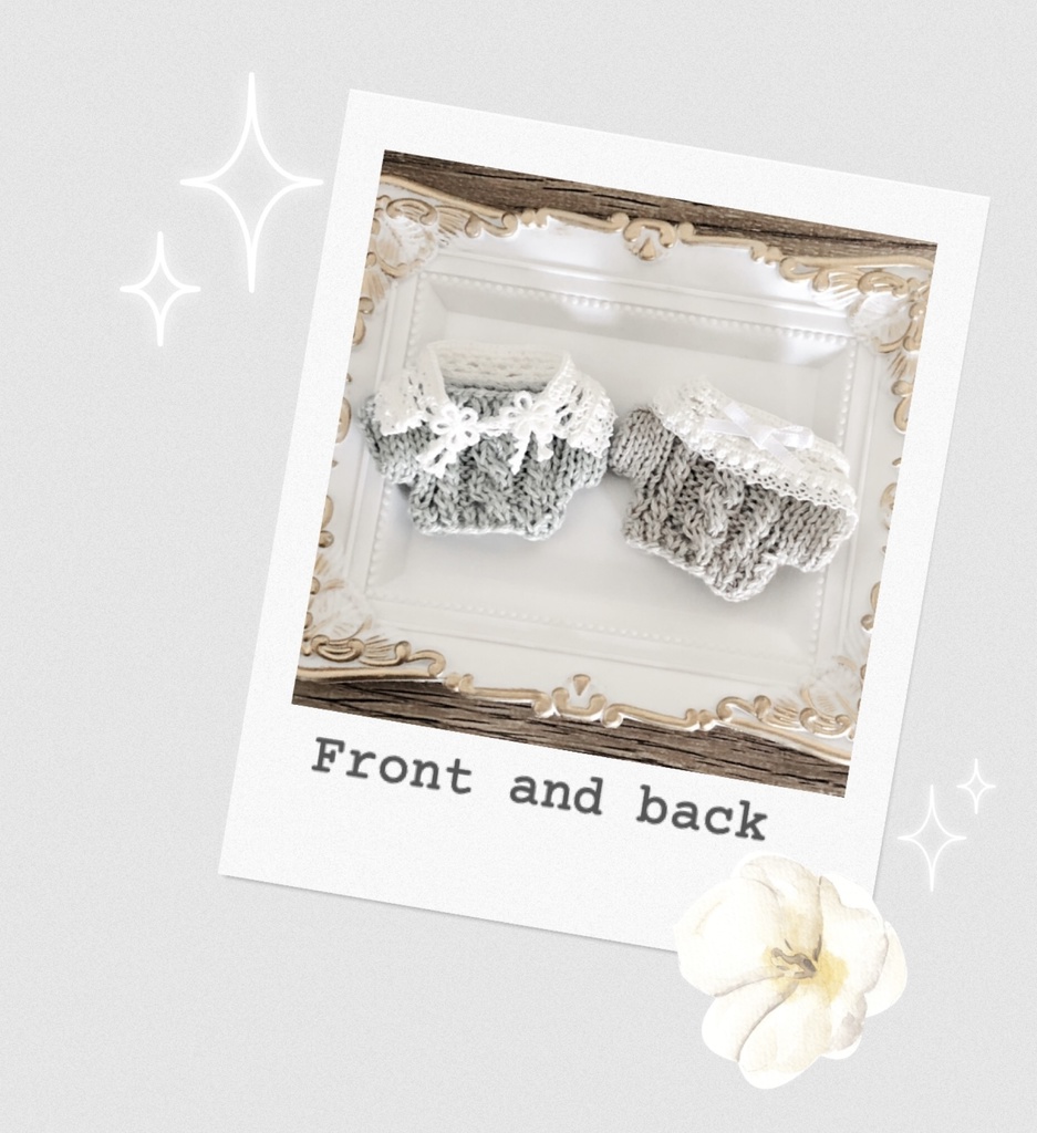 春のロング丈ニットset