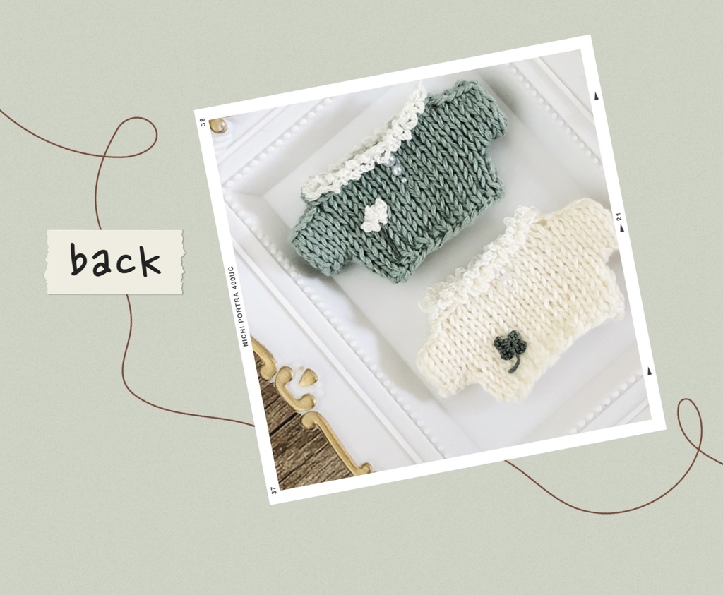 クローバーなニットset