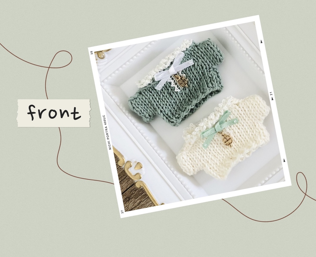 クローバーなニットset