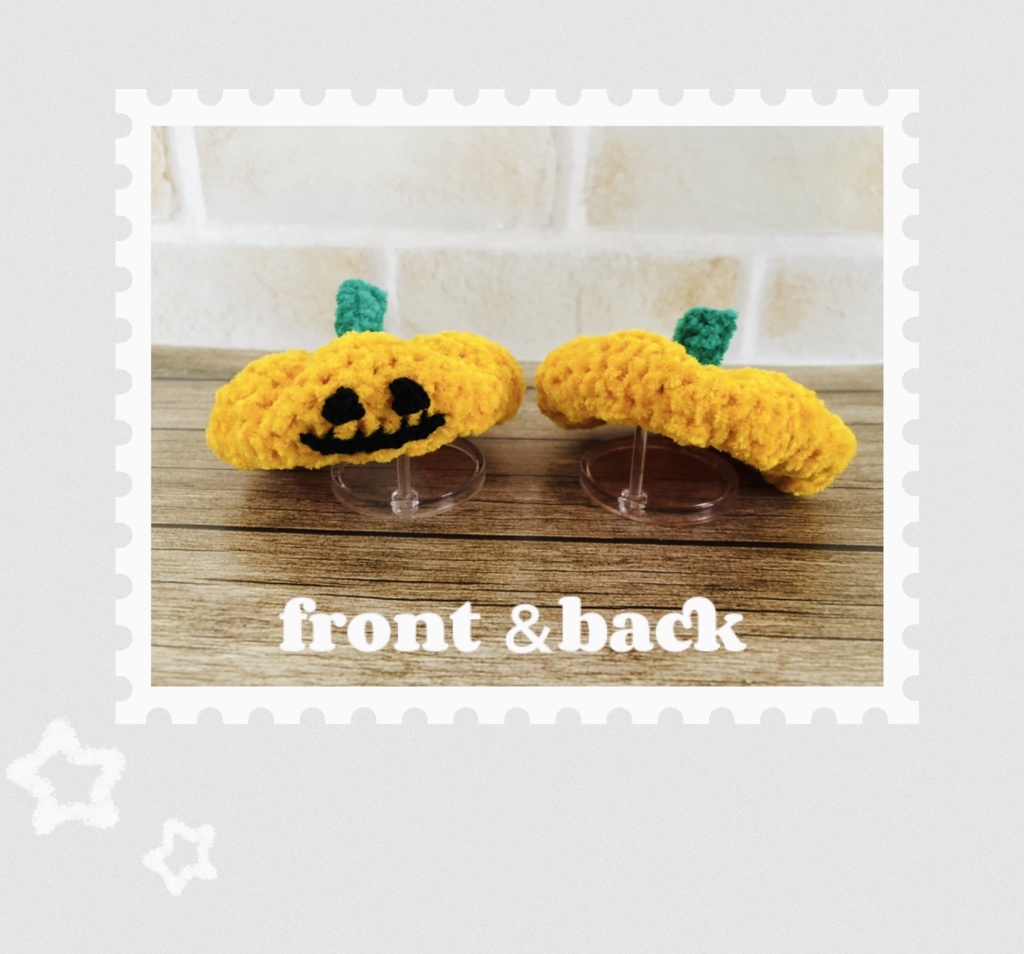 かぼちゃさんset