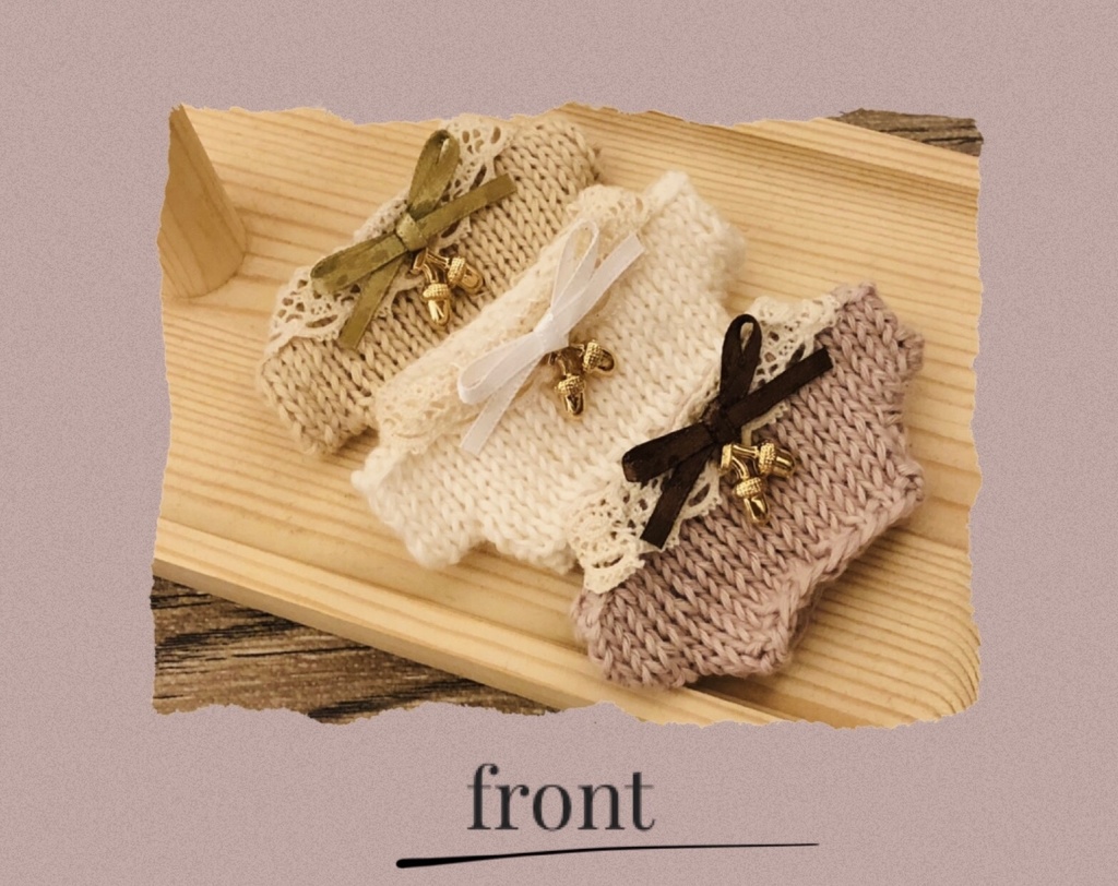 どんぐりなニットset