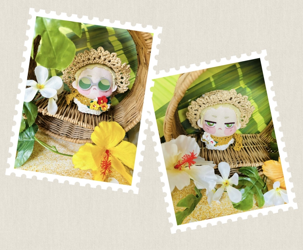 🌺ハイビスカスなショールset