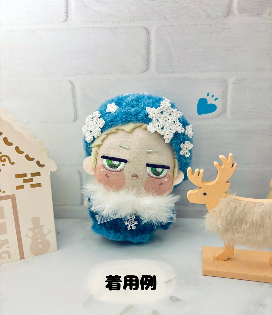 雪の結晶模様set