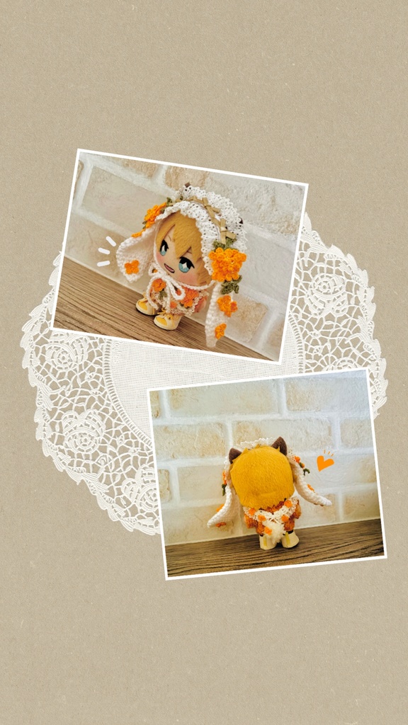 金木犀・銀木犀なうさぎさんset