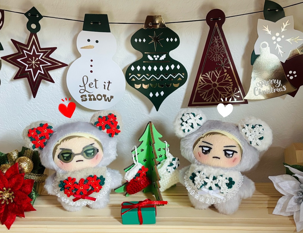 12/27 22:00🍼🧸くまさんの付け耳&スタイ