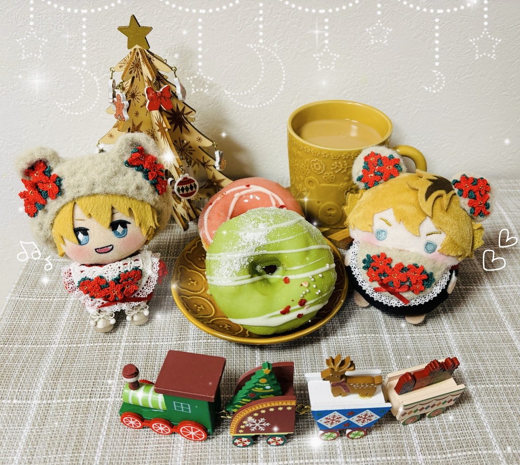 12/27 22:00🍼🧸くまさんの付け耳&スタイ