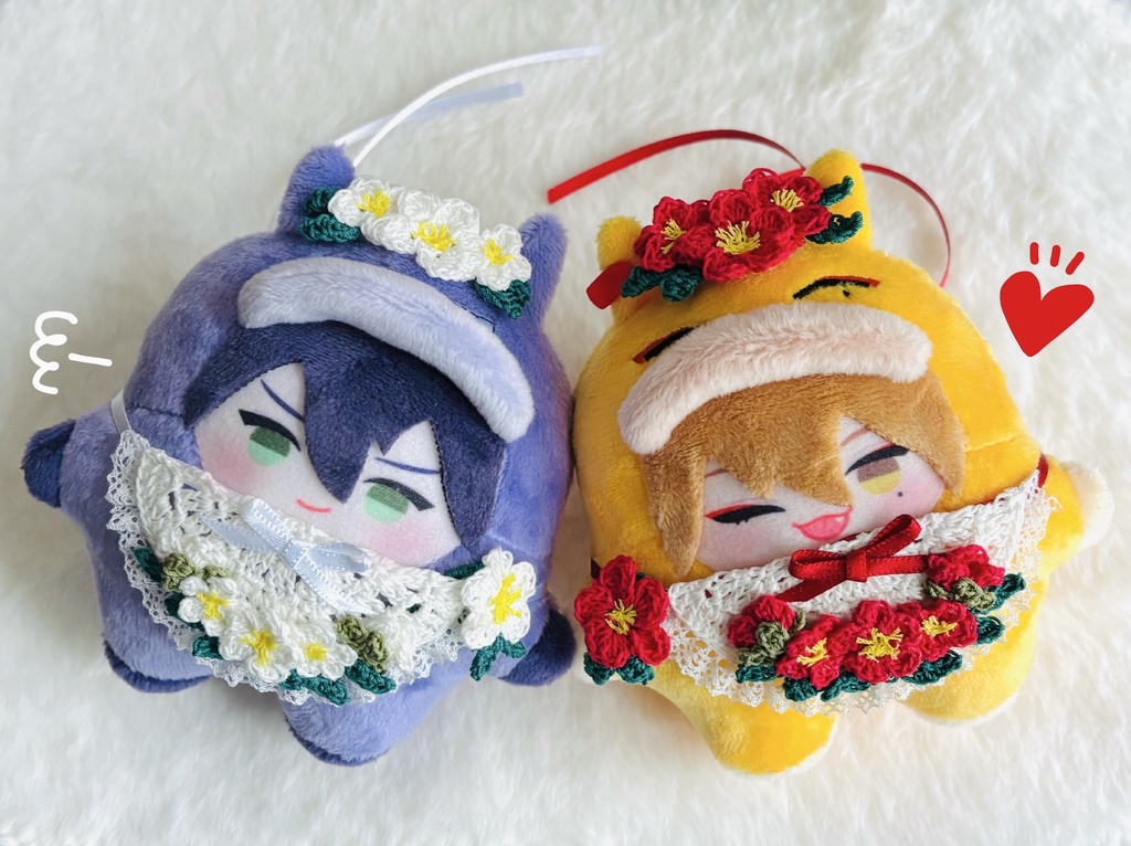 1/29(木)22:00💐椿な髪飾り