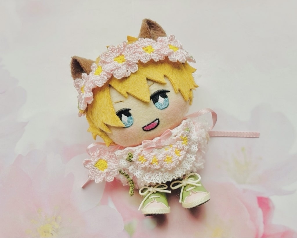 3/29 22:00🌸さくらの髪飾り&一輪のさくら