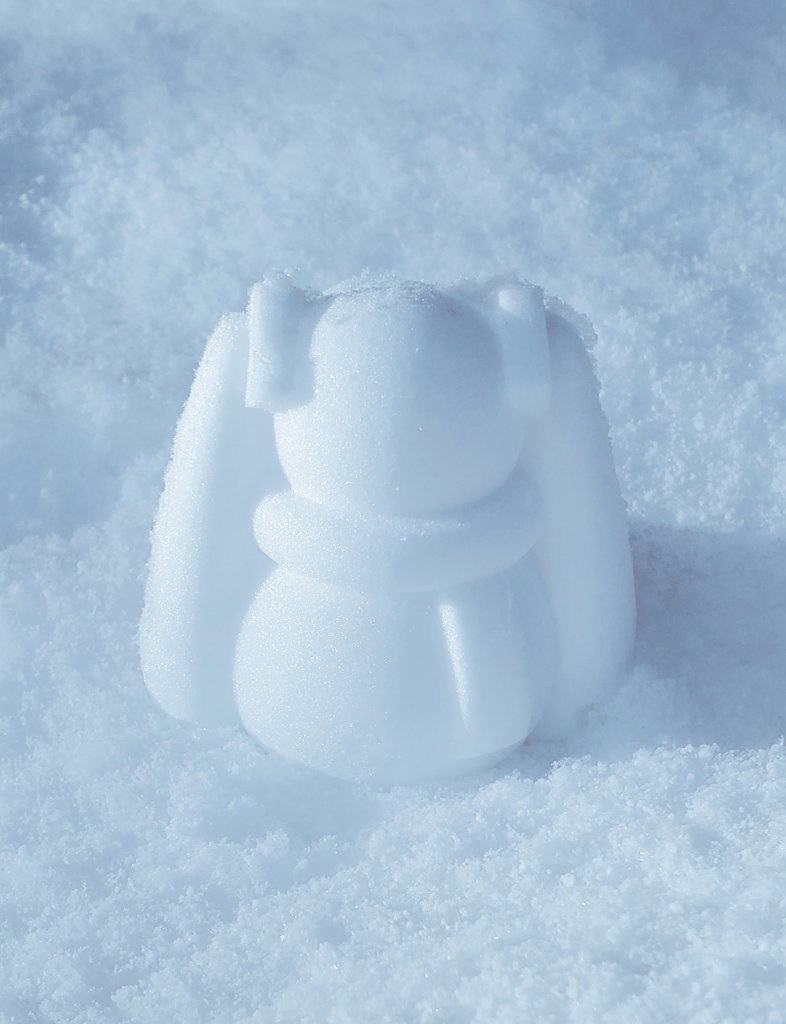 雪みくだるまメーカー