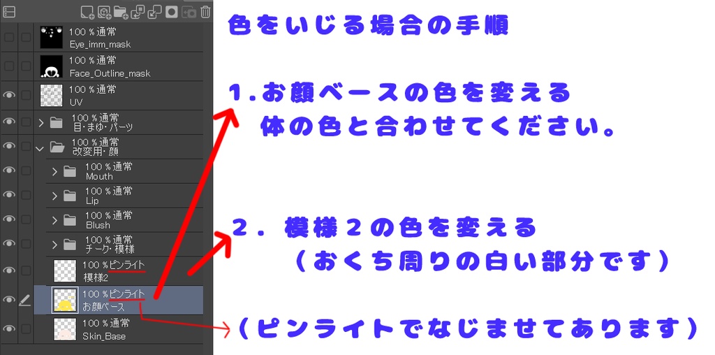 【ICHIGO】イチゴちゃん用 ケモテクスチャ