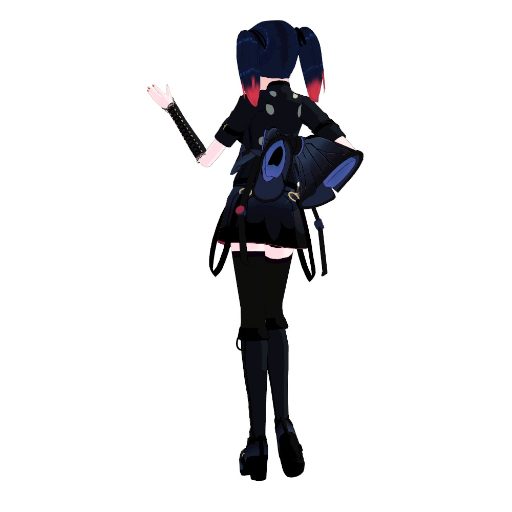 【3Dモデル】クロアゲハ【VRM】