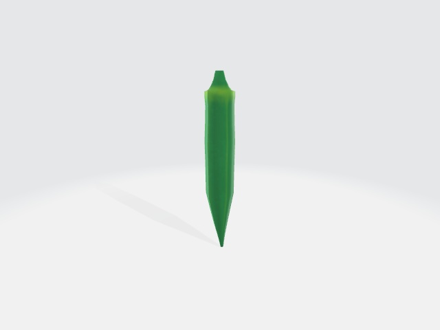 オクラ３D【FBX】