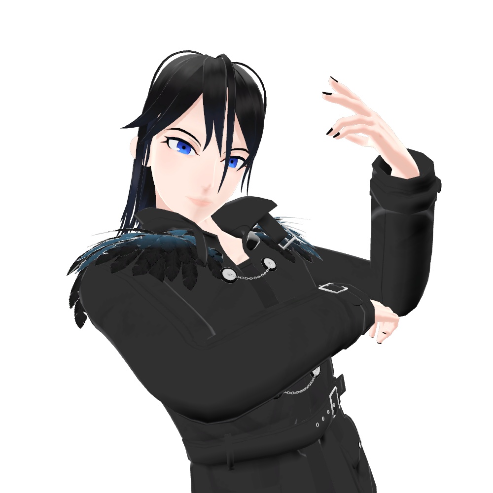 オリジナル3Dモデル-クロノス-【VRM/VRC】