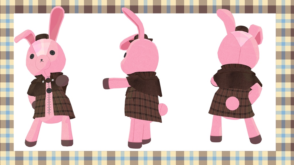 メきゃべちゃん追加衣装「名探偵」