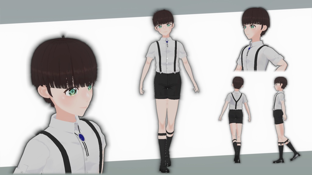 オリジナル3Dモデル「アルバート」