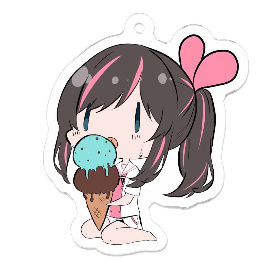 きじゅなさんアイスアクキー