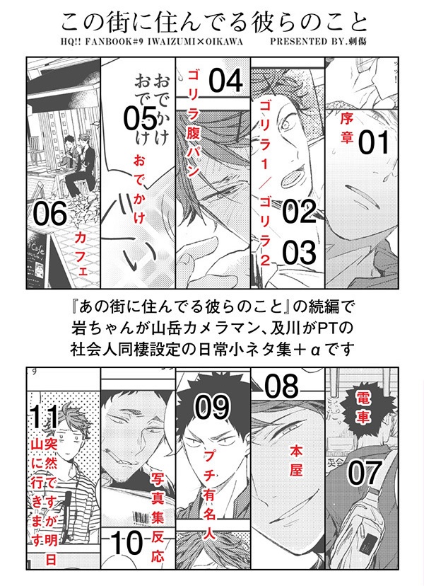 刺傷再録集『傷痕BtoE 2』