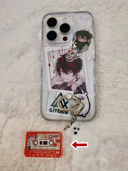 ギヴンアクリルキーホルダー天使と悪魔Ver.