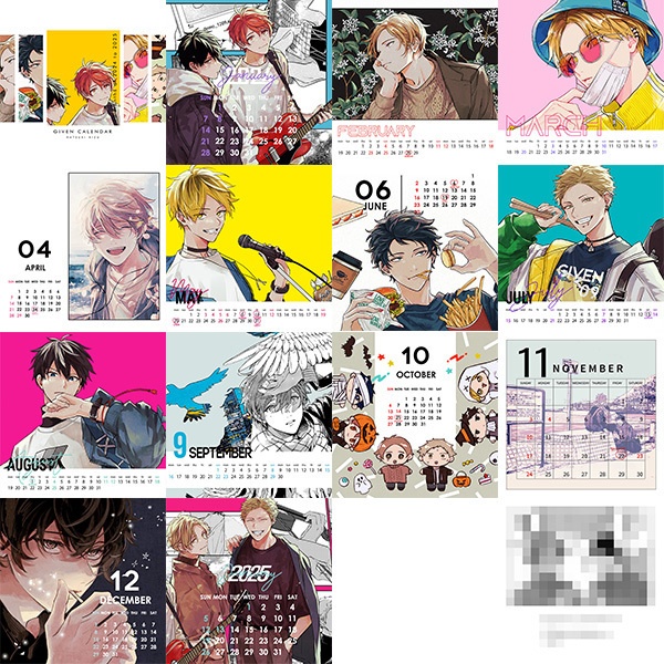 ギヴンカレンダー2024【ケースなし】
