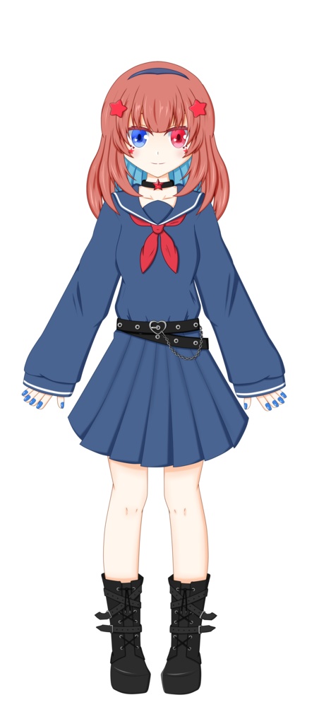 【無料配布】VTS対応 Live 2Dモデル