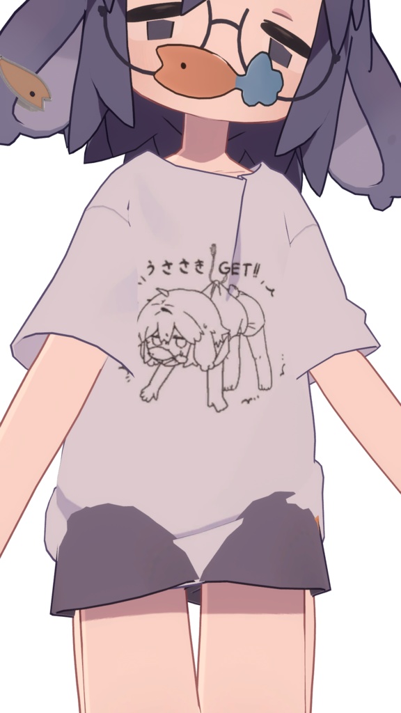 【無料】釣りうさテクスチャ