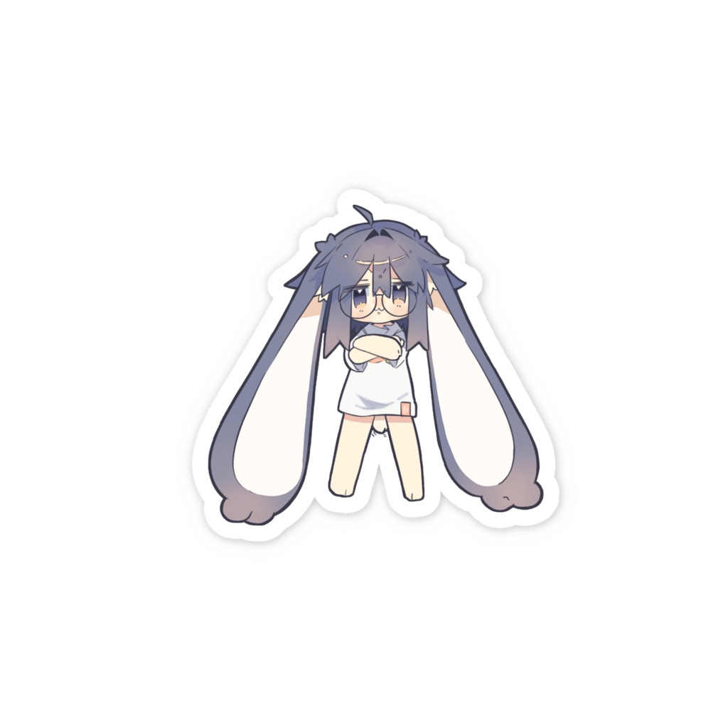うささきステッカー