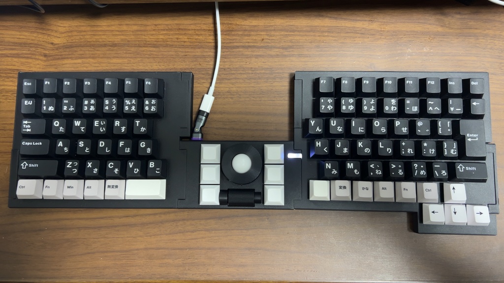 TrackBallBar用キーボード拡張ユニット