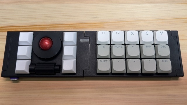 TrackBallBar用5×3キーパッド拡張ユニット