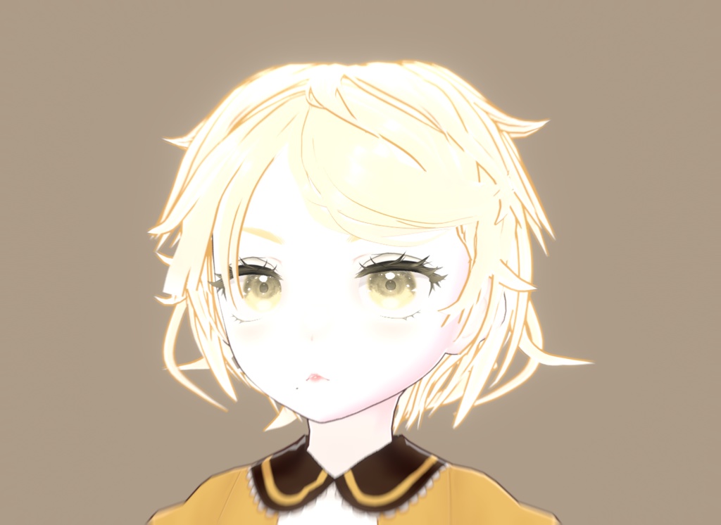 Sweet short hairstyle (textures and hair bounce setting included) - VRoid