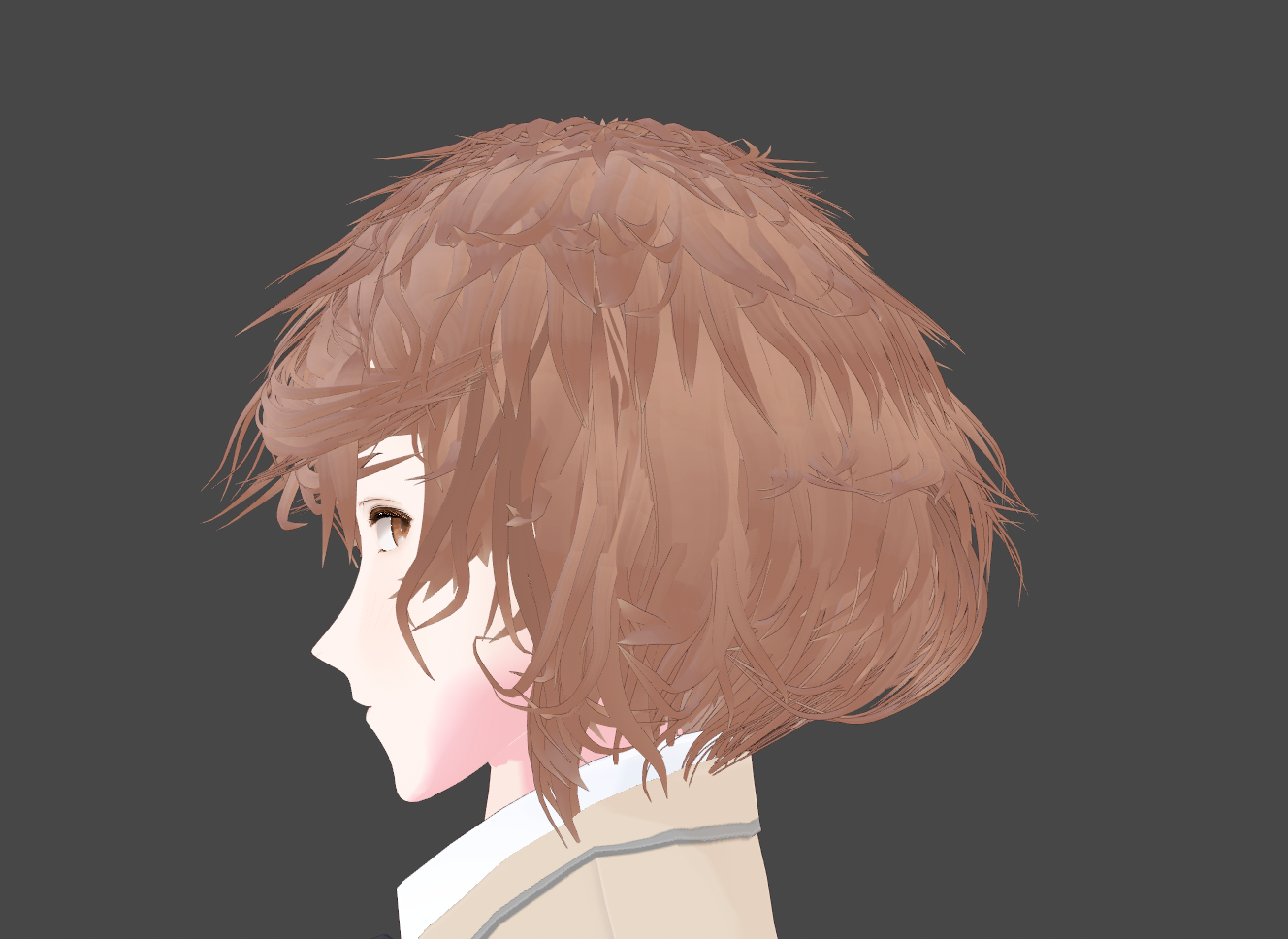 [VRoid] Sweet Short Hairstyle Preset REWORK - BeigeStyle - BOOTH