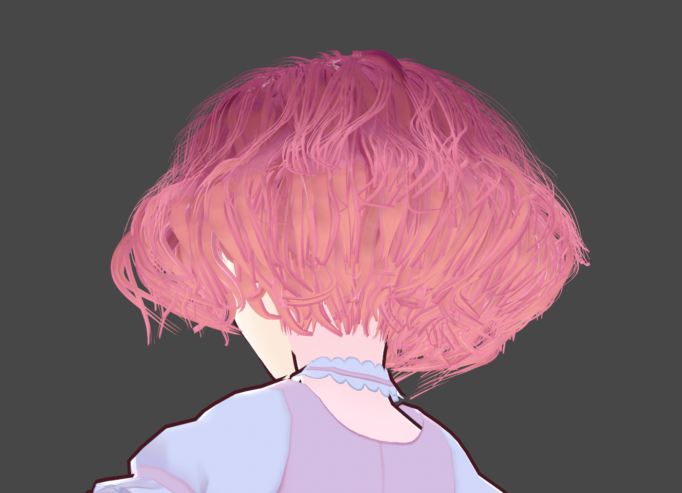 [VRoid] Puff fluffy hairstyle preset - BeigeStyle - BOOTH