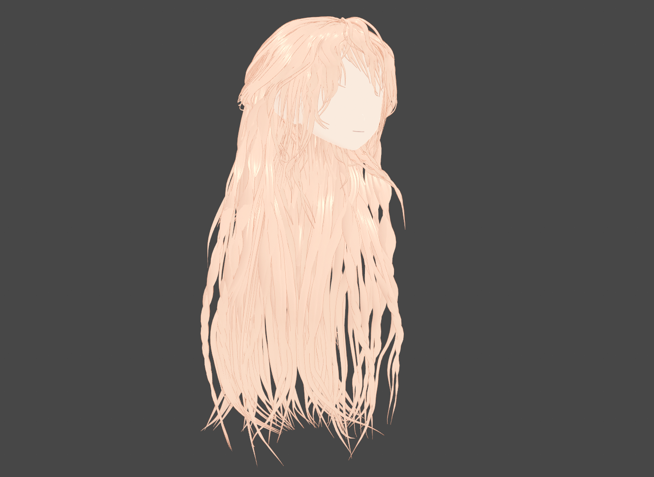 [VRoid] Rose hairstyle preset - BeigeStyle - BOOTH