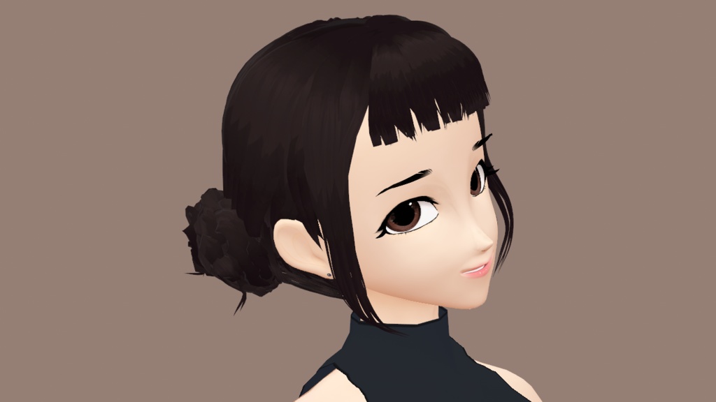 [VRoid] Zoey Hairstyle Preset