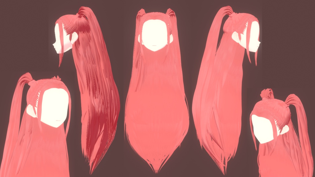 [VRoid] NEW Mira Hairstyle Preset
