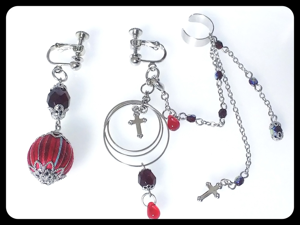 hpmi*麻天狼イメージカラーイヤリング・ピアス