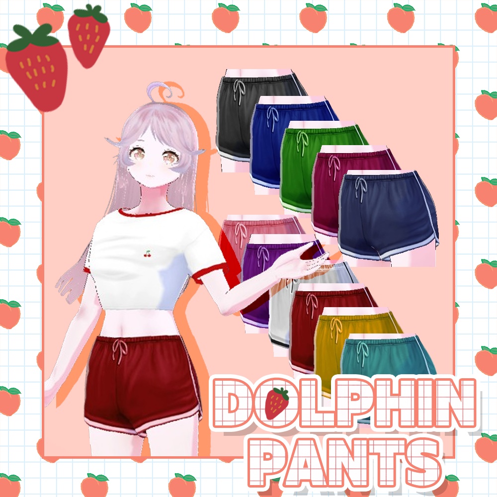 Dolphin shorts / 11 colors