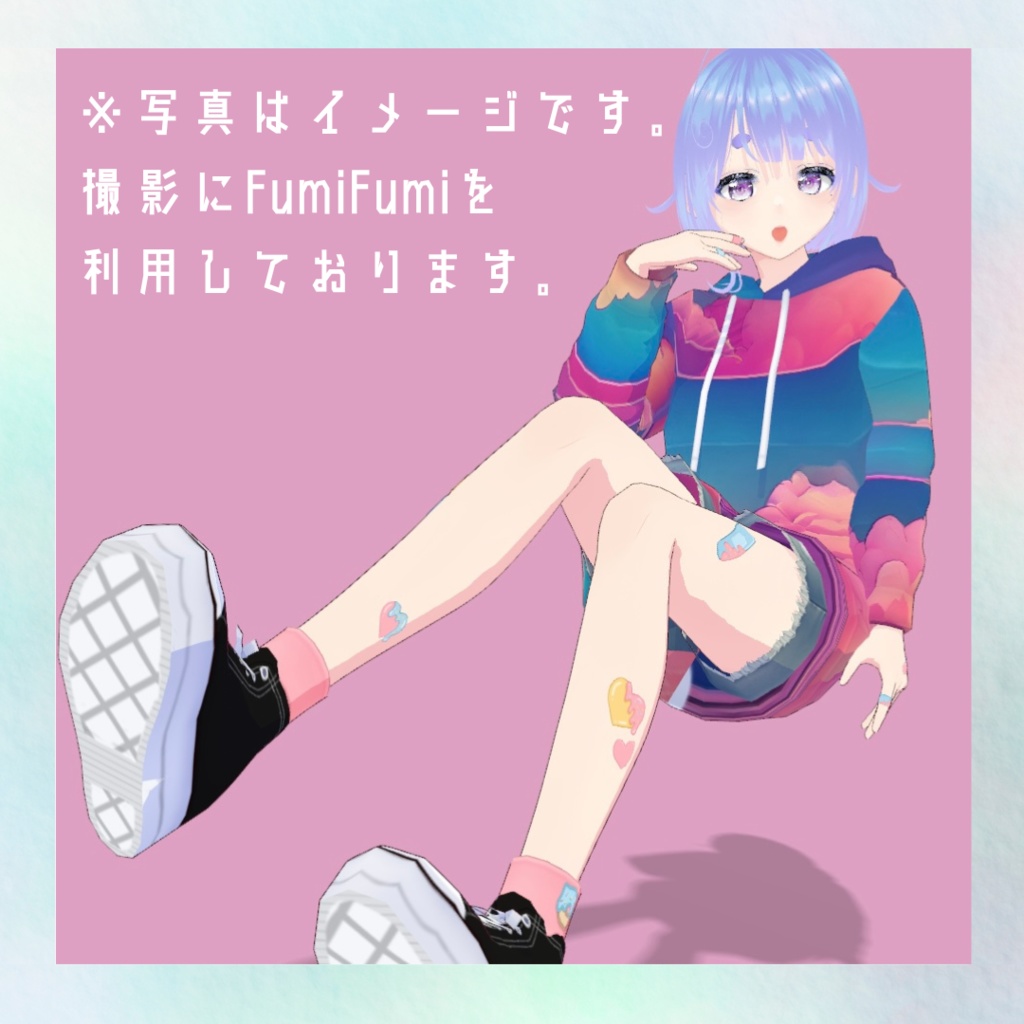 宇宙ガールグレイ【オリジナルVRoid モデル】