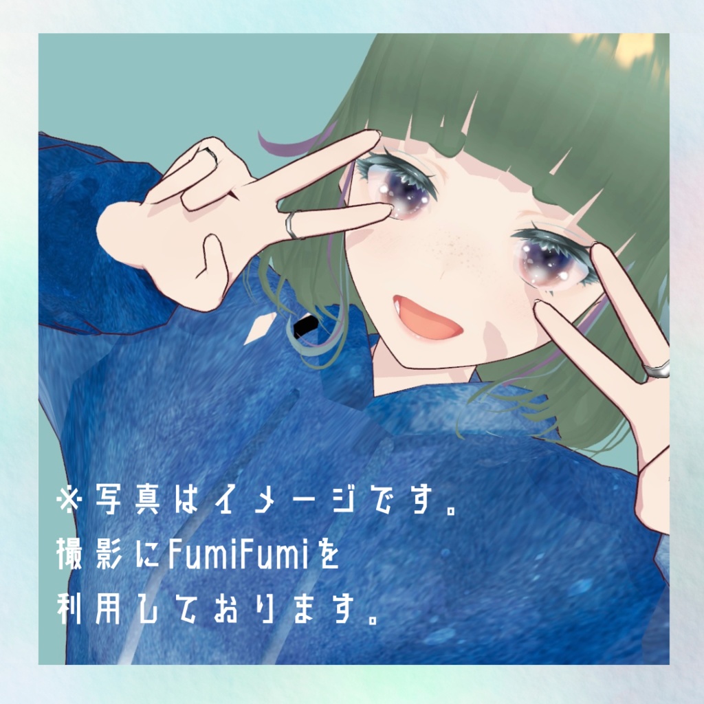 人魚ガールローレライ【オリジナルVRoid モデル】