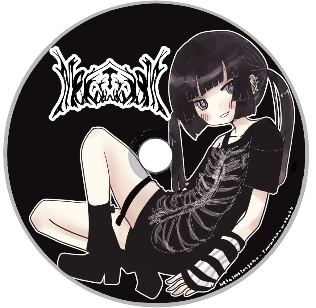 むんきちゃんアクリルスタンド　二次創作