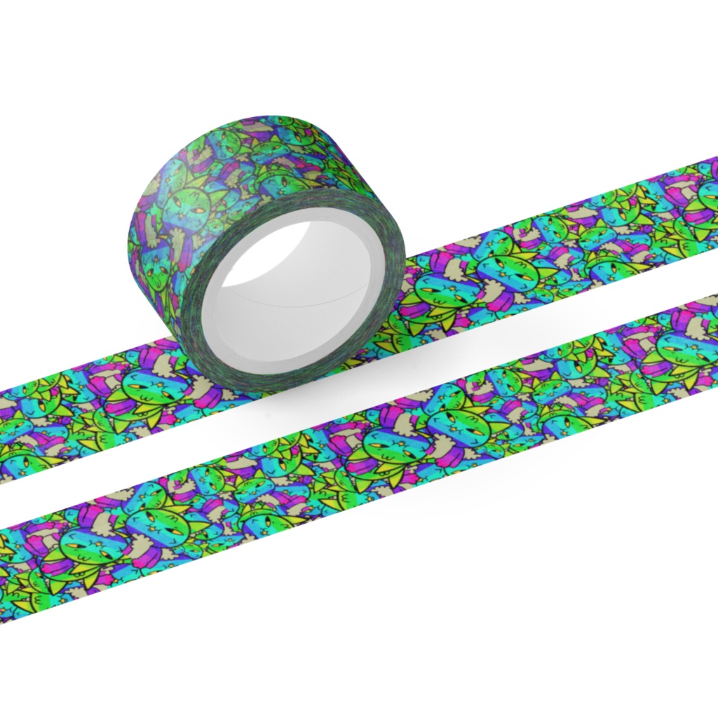 ゲーミングかめよしくんマステ　20mm×5m