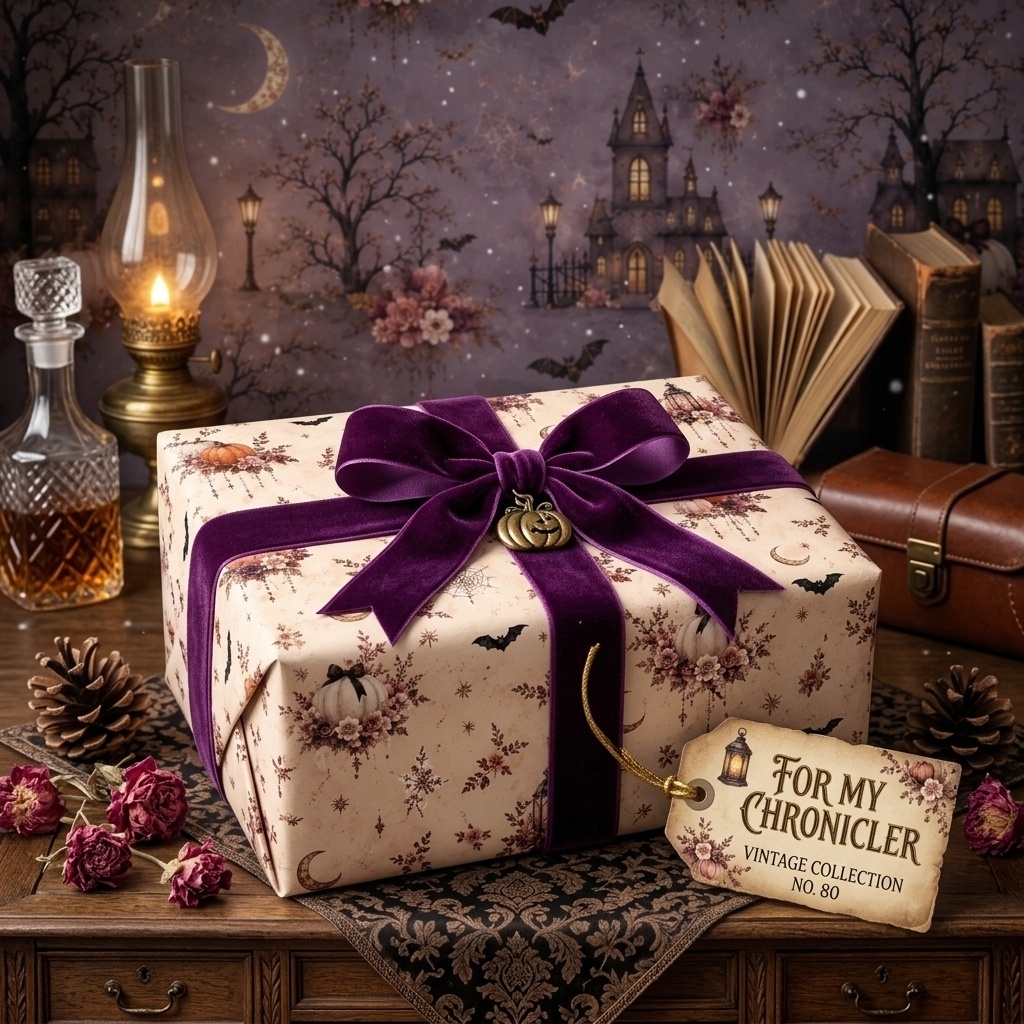 HALLOWEEN ENCHANTMENT Romantic Gothic Digital Paper Collection20枚セット・ハロウィンデジタルペーパー