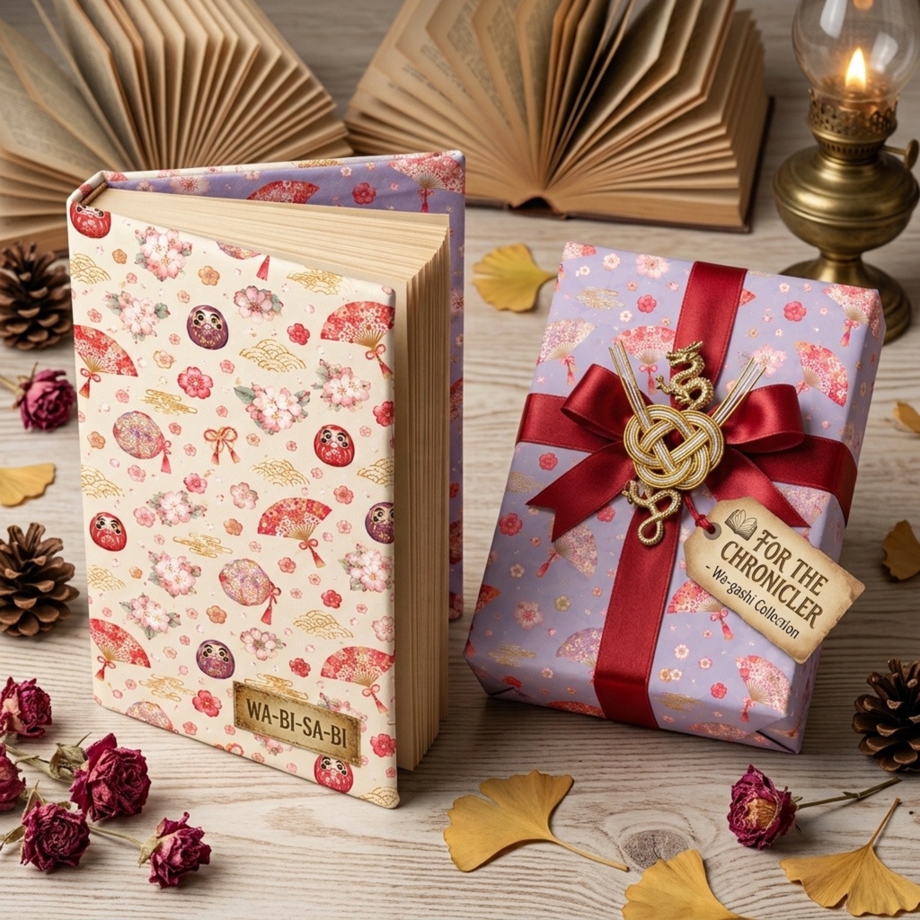和柄デジタルペーパー 16枚セット|桜・だるま・こけし・招き猫・和風Japanese Digital Paper 16 Paper Pack | Sakura, Daruma, Kokeshi & Lucky Cat Patterns | 3600×3600px PNG