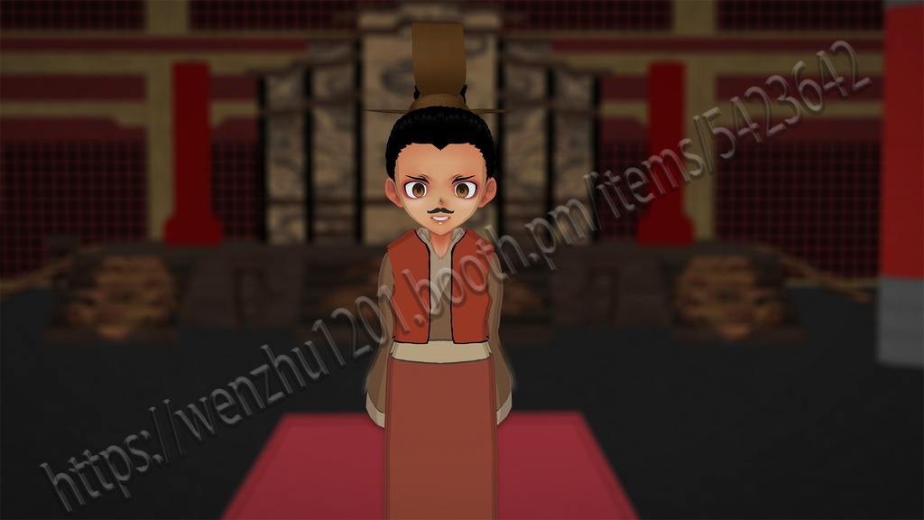 Ancient chinese group1 vroid&vrm