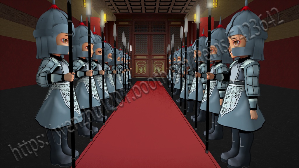 Ancient chinese group1 vroid&vrm